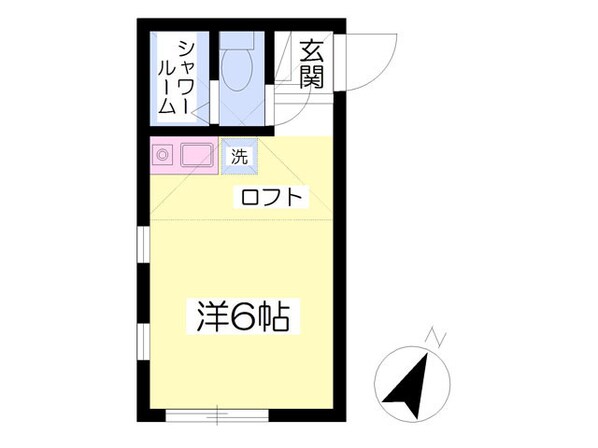 ユナイト金沢八景タントミールの瞳の物件間取画像